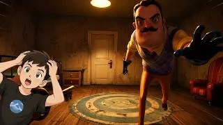 Miniature : Hello Neighbor mais il y’a QU'UNE SEULE PIECE !!