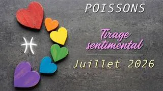 Miniature : POISSONS JUILLET 2026 ❤️ : Accrochez-vous pour le changement qui vient ! 😮 🌈 💕