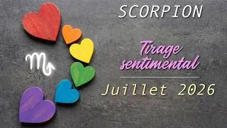 Miniature : SCORPION JUILLET 2026 ❤️ : Superbe tirage ! Cette personne vous veut vraiment ! 😍 💍 💘
