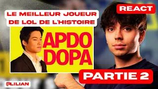 Miniature : REACT - L'HISTOIRE DU MEILLEUR JOUEUR DE LOL DU MONDE PARTIE 2