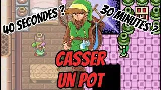 Miniature : Combien de Temps faut t'il pour casser un Pots dans tout les Zelda 2D ?