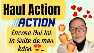 Miniature : Haul Action Oui lol la suite de mes kdos 😂🤩