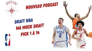Miniature : NBA Podcast : Ma Mock Draft 2025