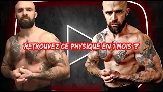Miniature : Retrouver ce physique en 1 mois ?
