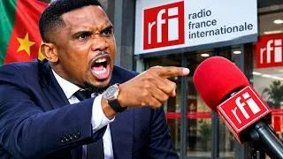 Miniature : Samuel Eto'o en colère contre RFI... Des experts du foot desapprouvent son attitude 