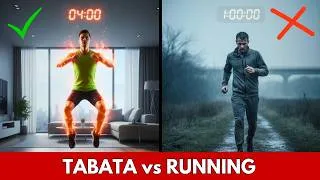 Miniature : 4 MINUTES de Tabata vs 1 HEURE de Footing | Qui Brûle le Plus de graisse ?
