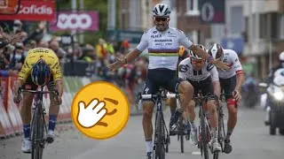 Miniature : Liège-Bastogne-Liège - La boulette de Julian Alaphilippe !!