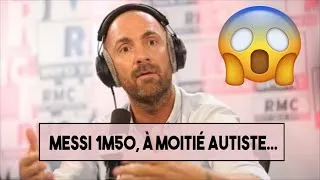 Miniature : Dugarry vs Messi - "1m50 et à moitié autiste" !!!