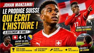 Miniature : Johan Manzambi  le nouveau phénomène suisse
