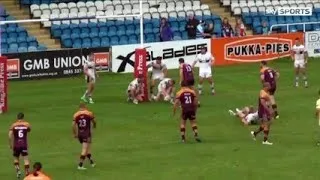 Miniature : Le plus gros échec jamais vu en rugby à XIII !!