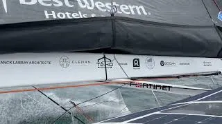 Miniature : À bord de l'Imoca Fortinet - Best Western