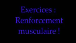Miniature : Renforcement musculaire à faire chez soi !