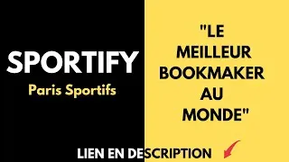 Miniature : SPORTIFY - AVIS "LE MEILLEUR BOOKMAKER AU MONDE" PARIS SPORTIFS