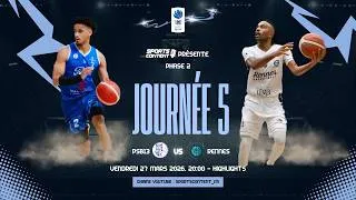 Miniature : Highlights - Nationale 1 - Phase 2 - J5 - PSB13 vs Union Rennes Basket 35