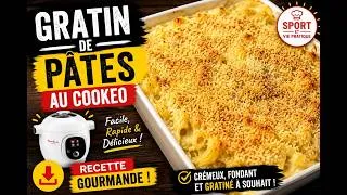 Miniature : Gratin de pâtes au poulet au cookeo| Version légère, style Weight Watchers
