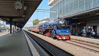 Miniature : À la poursuite de la locomotive à vapeur 527055 en Suisse !