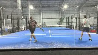 Miniature : Match d'entrainement #padel /  test raquette Sunpower de marque Spraiz