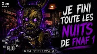 Miniature : 🔥JE TERMINE TOUTE LES NUITS DE FNAF 1 🔪