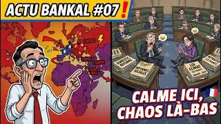 Miniature : Actu Bankal #07 - Semaine politique : calme plat à Paris, tempête à l’étranger ?