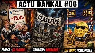 Miniature : Actu Bankal #06 - Gaz, Liban en sang: la semaine où la planète brûle… et ta facture aussi