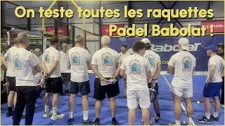 Miniature : On teste toute la gamme Babolat Padel : quelle raquette choisir ? - SportSystem