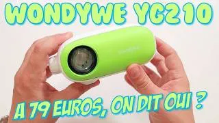 Miniature : Wondywe YG210 : Un vidéoprojecteur portable pas plus gros qu'un burger pour 79 euros !