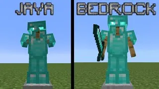 Miniature : Java vs Bedrock