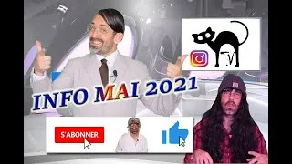 Miniature : INFOS DE KARL LANGMAN DU 17 mai 2021 SUR SQUINTING CAT T.V