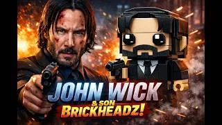 Miniature : John Wick & son BrickHeadz