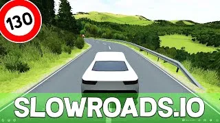 Miniature : Ce jeu de voitures 100% GRATUIT est parfait quand tu t'ennuies ! - Slowroads.io