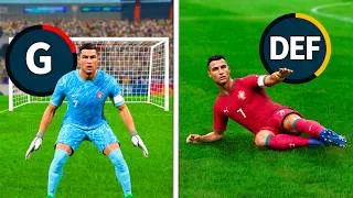 Miniature : J'ai Testé Ronaldo à TOUTES les Positions !