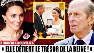 Miniature : Le duc de Kent révèle l'ordre secret et le trésor de la reine pour Catherine