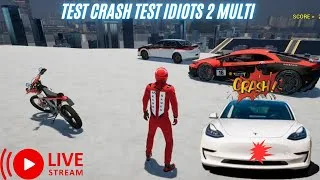 Miniature : Test Crash test idiots 2 , on va crasher des Tesla pour moins d'un euros sur PC - le nouveau GTA 6