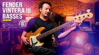 Miniature : Ce que FENDER vient de faire avec ses basses VINTERA III est dingue !