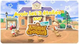 Miniature : COMMENT AVOIR LES 3 ÉTOILES SUR ANIMAL CROSSING ⁉️⭐