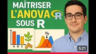 Miniature : Apprendre l’ANOVA sous R Studio avec des données réelles