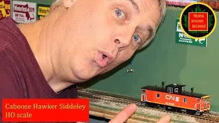 Miniature : Caboose Hawker Siddeley - HO scale