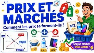 Miniature : Prix et marchés : comment les prix se forment-ils ? Offre, demande et équilibre
