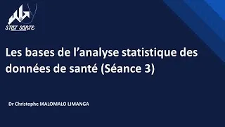 Miniature : Webinaire Stat Santé – Bases de l’analyse statistique des données (Séance 3)