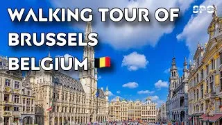 Miniature : Walking tour of Brussels BELGIUM 🇧🇪 | Balade Autour de Bruxelles - Belgique