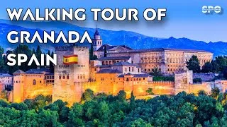 Miniature : Walking Tour of Granada, Spain 🇪🇸 in June 2023 | Visit Granada Spain