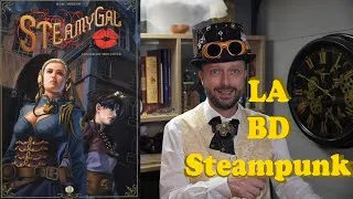 Miniature : LIT 🪶SteamyGal la BD Steampunk de Marc Moreno