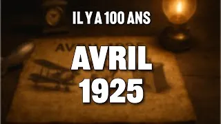 Miniature : Il y a 100 ans - Avril 1925 : Raisouli, Hindenburg et la conquête du ciel