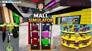 Miniature : Mall Simulator Épisode 3 | On achète de NOUVELLES LICENCES pour nos 3 magasins !