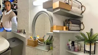 Miniature : DÉCORATION ET ORGANISATION DANS MA SALLE DE BAIN | Motivations ménage #cleanwithme #home
