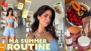 Miniature : MA ROUTINE D'ÉTÉ POUR GLOW UP (sport, alimentation, auto bronzant  ...)