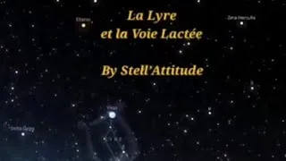 Miniature : La Lyre et la voie Lactée. Musique "Le chant des étoiles". Saint Preux