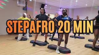 Miniature : 20 MIN STEPAFRO WORKOUT / BOUGE ET BRULE 🔥 LES CALORIES - RABODAY