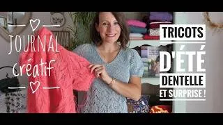 Miniature : Tricots d'été, dentelle et surprise ! Journal créatif