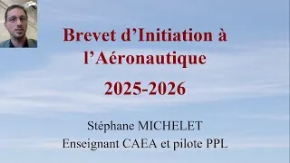 Miniature : Présentation du BIA (Brevet d'Initiation à l'Aéronautique) 2025-2026